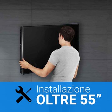 Installazione monitor sopra i 55"