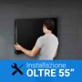 Installazione monitor sopra i 55"