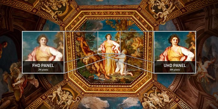 Straordinarie immagini di qualità 4K